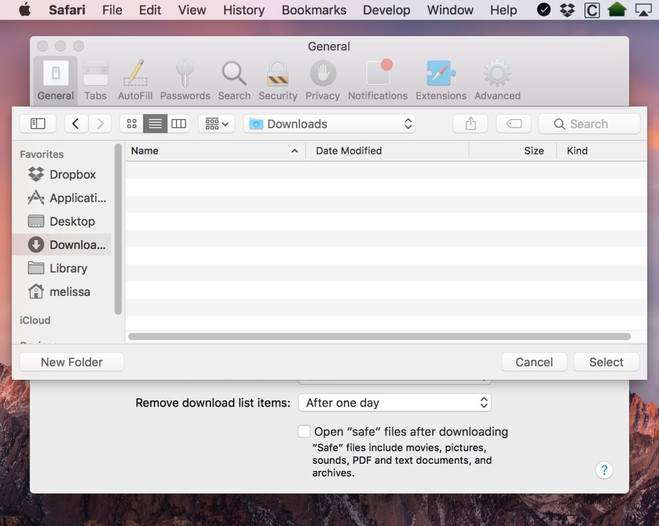 Mac download folder location